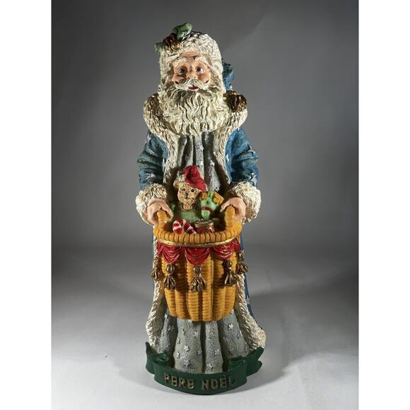 Vintage Pere Noel Christmas Santa's FRANCE 1994 Cheryl Ann Collectors Santa Toys - Picture 2 of 16